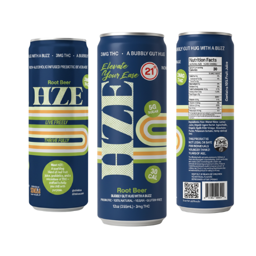 HZE - Root Beer - 4 pack of 12 oz cans